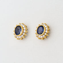Blue Sapphire & Diamond